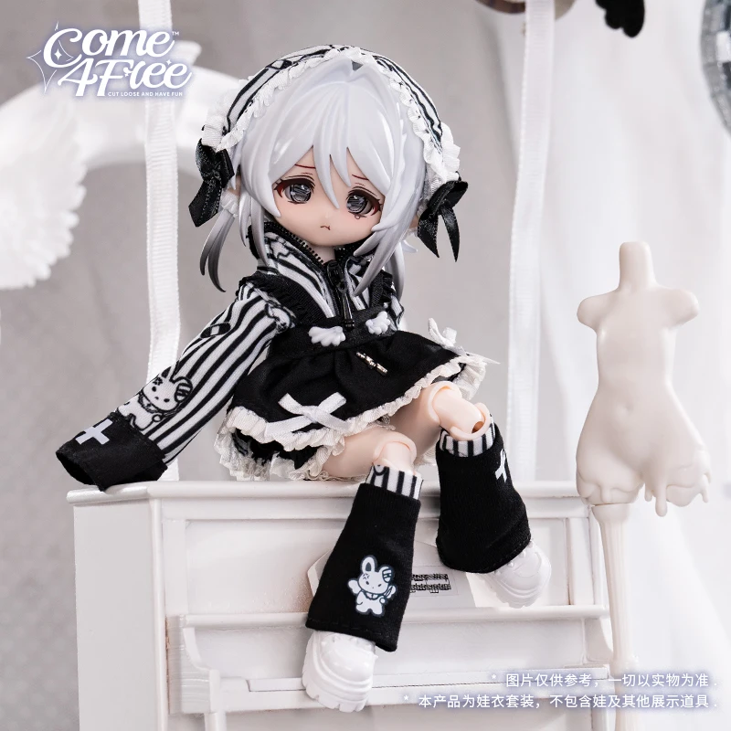 Come4free 보니 드레스 페니 옷 12 포인트 Bjd 인형 절묘한 귀여운 아기 옷 (옷만) 할로윈 크리스마스 선물