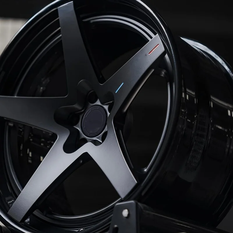 

XINGTU New 20mm Concave Matte Black Aluminum Alloy Wheels Forged Deep Dish Rims For Fits 17-18 Inch Vehicles 5x114.3 5x127