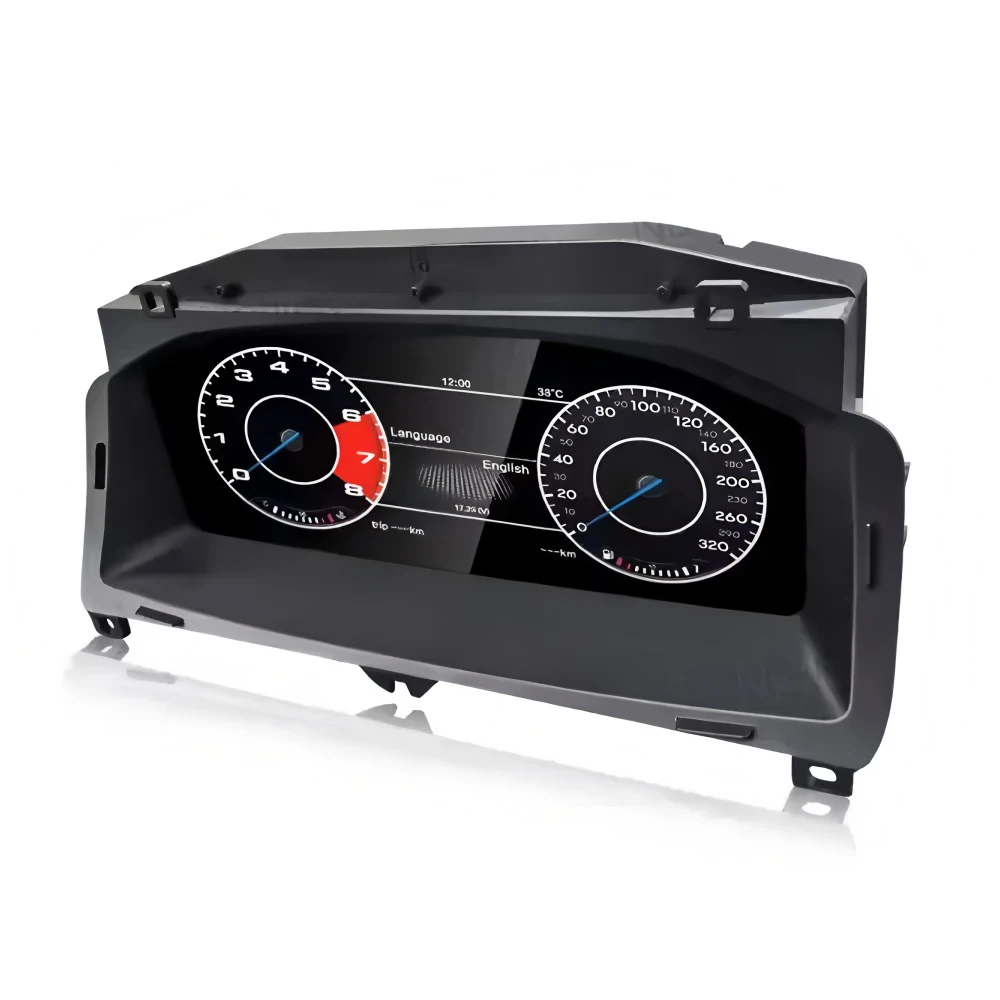 12.3'Digital Instrument Gauge Cluster Speedometer For VW Transporter T5 T6 Van Virtual Cockpit Dashboard LCD Panel Odometer HDMI