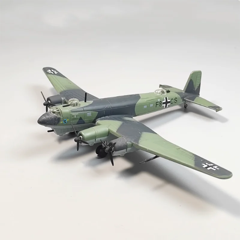 مقياس 1:144 الألماني FW200 FW-200 كوندور النقل استطلاع سبيكة الطائرات العسكرية المنتج حلية جمع #1