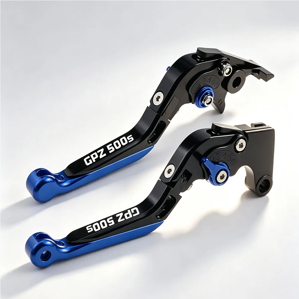 For Kawasaki GPZ500S GPZ 500S GPZ500 S 1990-2009 Brake Clutch Levers CNC Aluminum Adjustable Folding Extendable Pair Set Kit