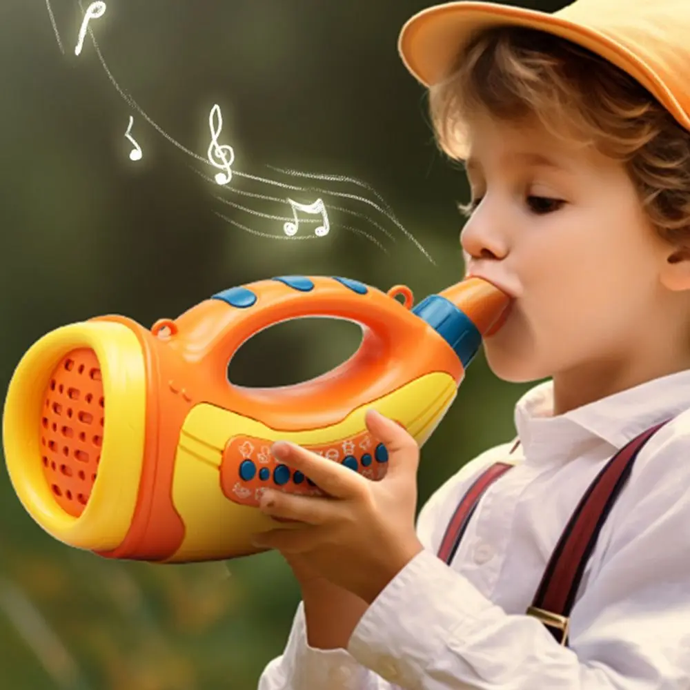 Silbato de fiesta de animales de 30 sonido, simulación de creatividad, ejercitador de capacidad pulmonar interactivo con correas, instrumento Musical para niños