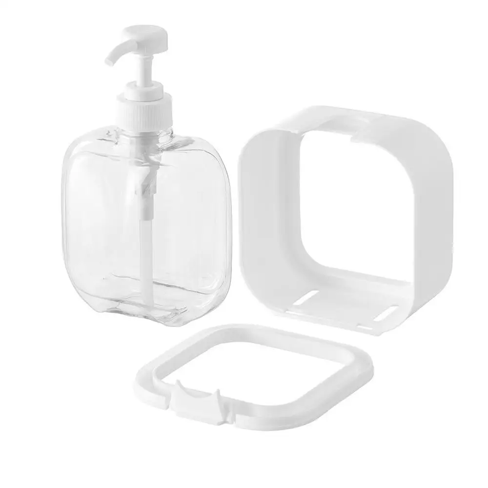 1PC Soap Dispenser White Liquid Lotion Hand Pump Soap Dispenser Refillable Shampoo Bottle Plastic Hand Soap Dispenser image 5