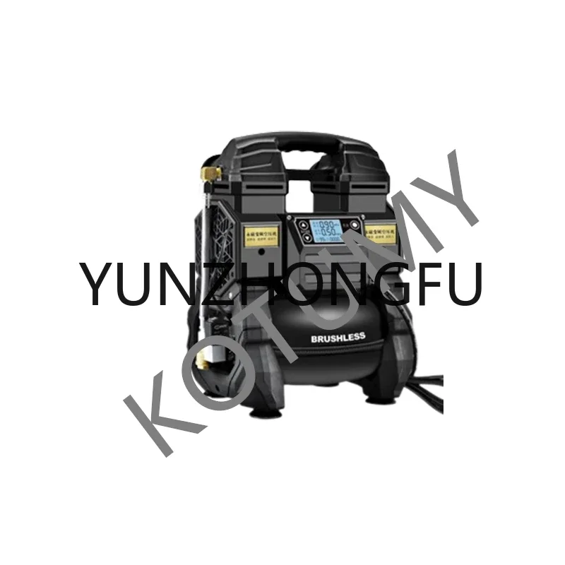 220V 1200W Portable Woodworking Air Pump Small  Air Compressor  Low Noise Spray Painting Air Pump High-Pressure Oil-Free