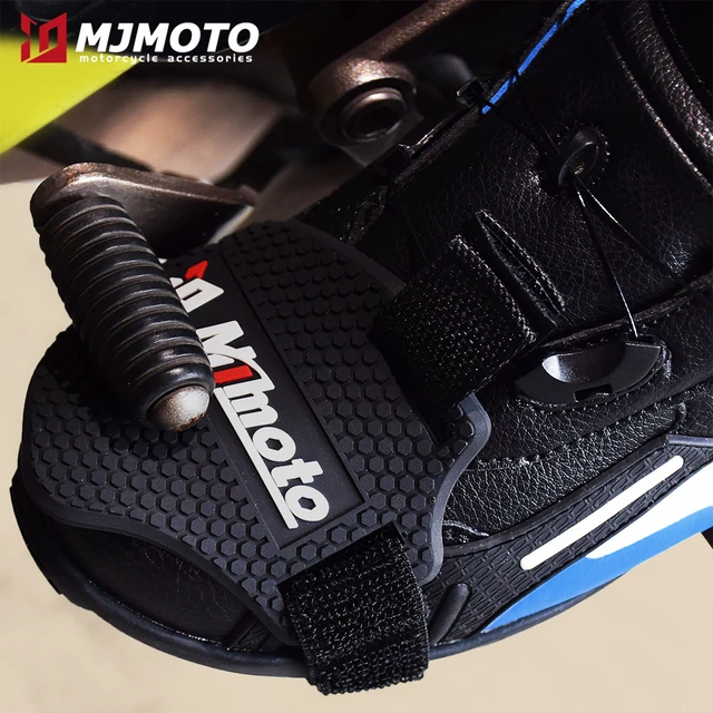 Motorcycle Shoe Cover Guards Motorcycle Gear Shift Pad Verstelbare Duurzame Boot Protector Anti slip Gear Shifter Elastische Band Nieuw AliExpress