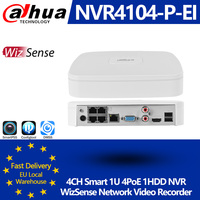 Dahua NVR4104-P-EI 4CH 4 PoE Smart 1U POE NVR 1HDD WizSense AI by NVR&Camera Network Video Recorder Face Perimeter Protection