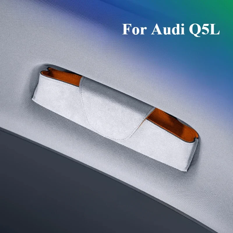 For Audi Q5L Magnetic Glasses Case Storage Car Decoration Supplies Daquan Special Interior Car Modification Accessories