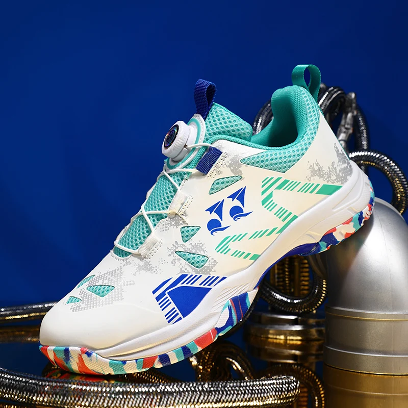 

Breathable Tennis Shoes Men Women Cushion Sneakers Outdoor Badminton Shoes Non-slip Athletic Walking Shoes Ping-pong Trainers