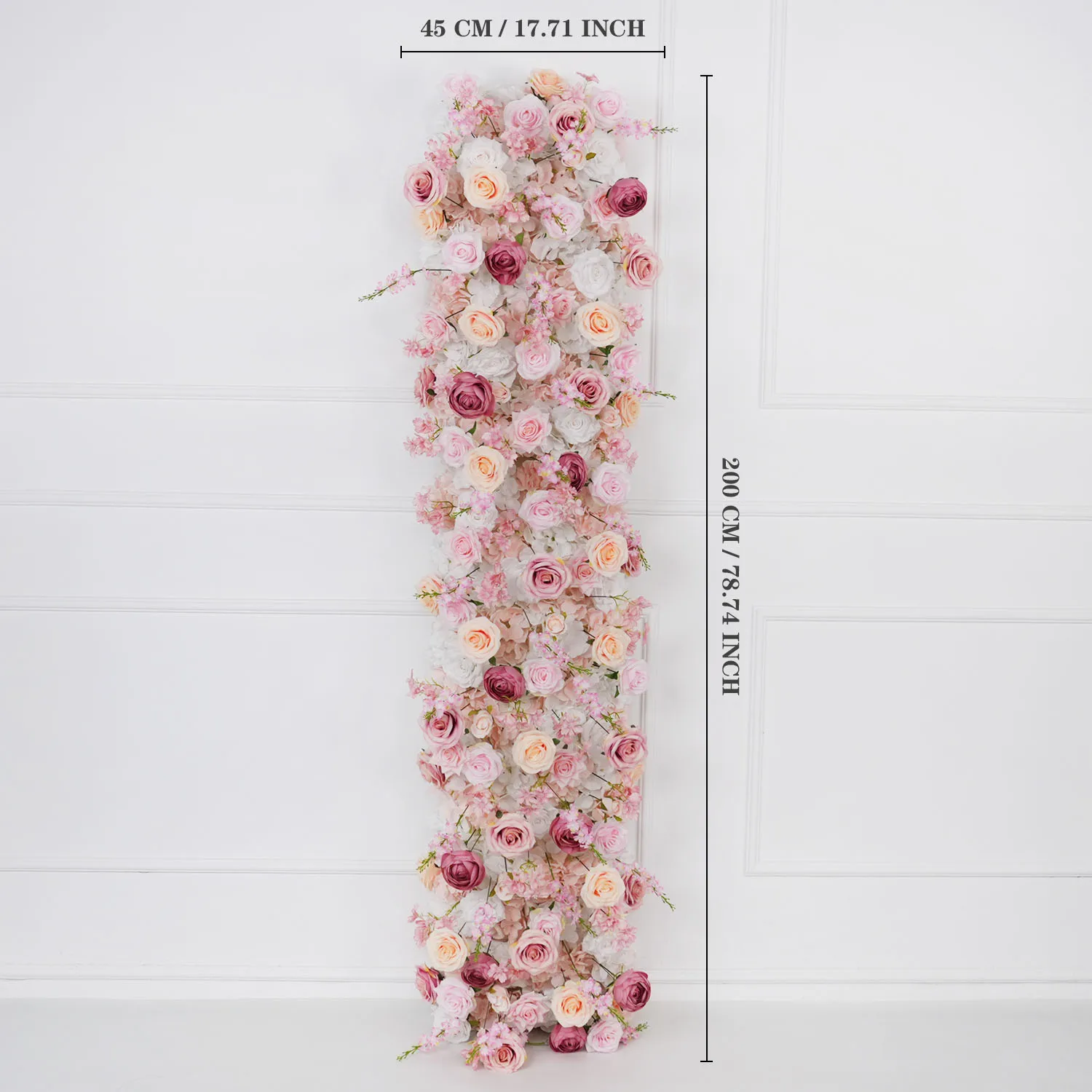 Uflower Luxury Artificial Flower Row Birthday Party Centerpiece Wedding Decoration Flower Backdrop Decor Event Stage Flora - view 6