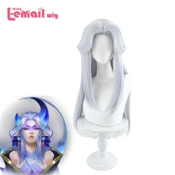 L-email wig Synthetic Hair LOL Spirit Blossom Alune Cosplay Wig 65cm Long Wigs Women Halloween Wig Heat Resistant Hair