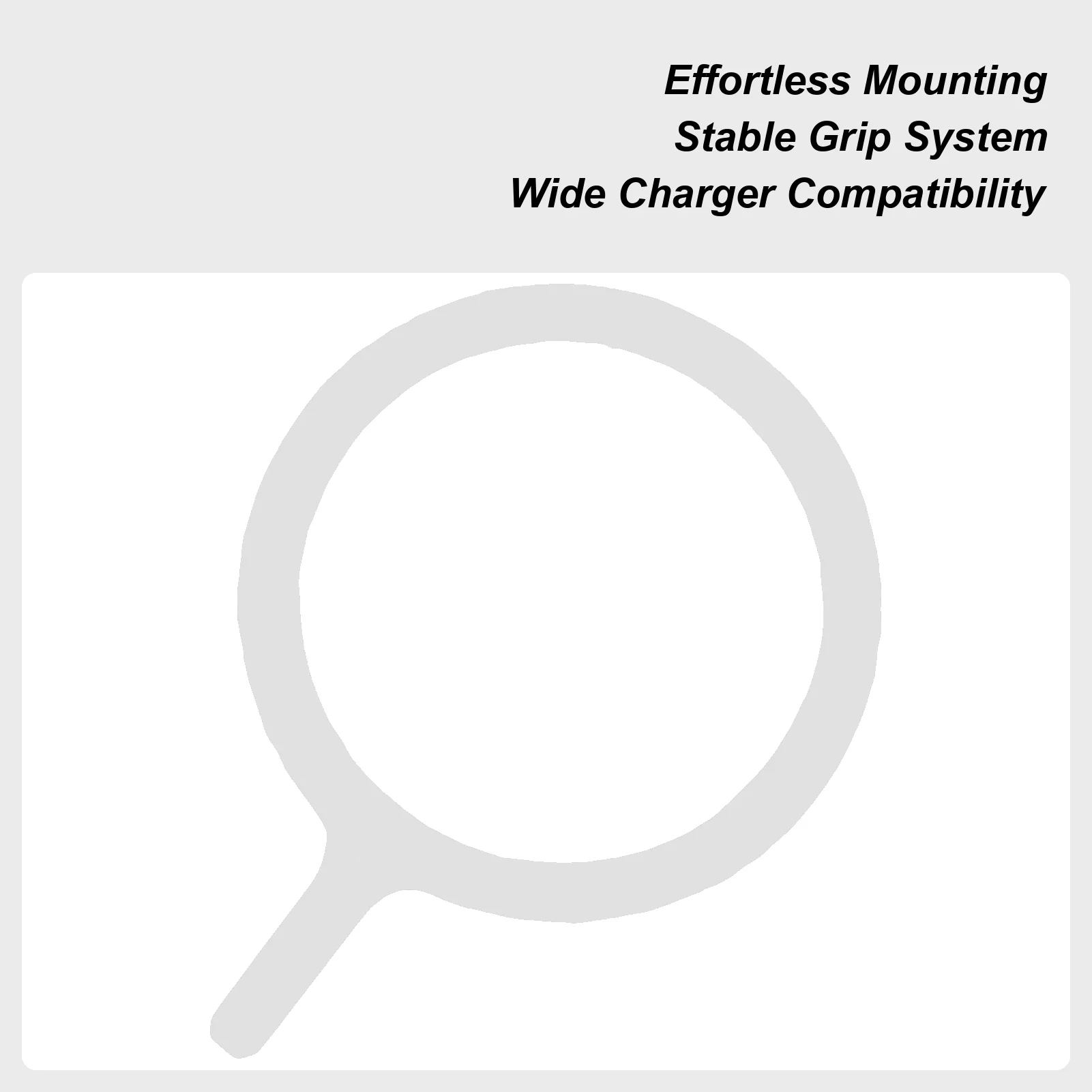 

Magnet Ring Phone Magnet Plate Magnetic Sheet Wireless Charging Mount For Home Women Men Outdoor Bedroom Desk Travel Car
