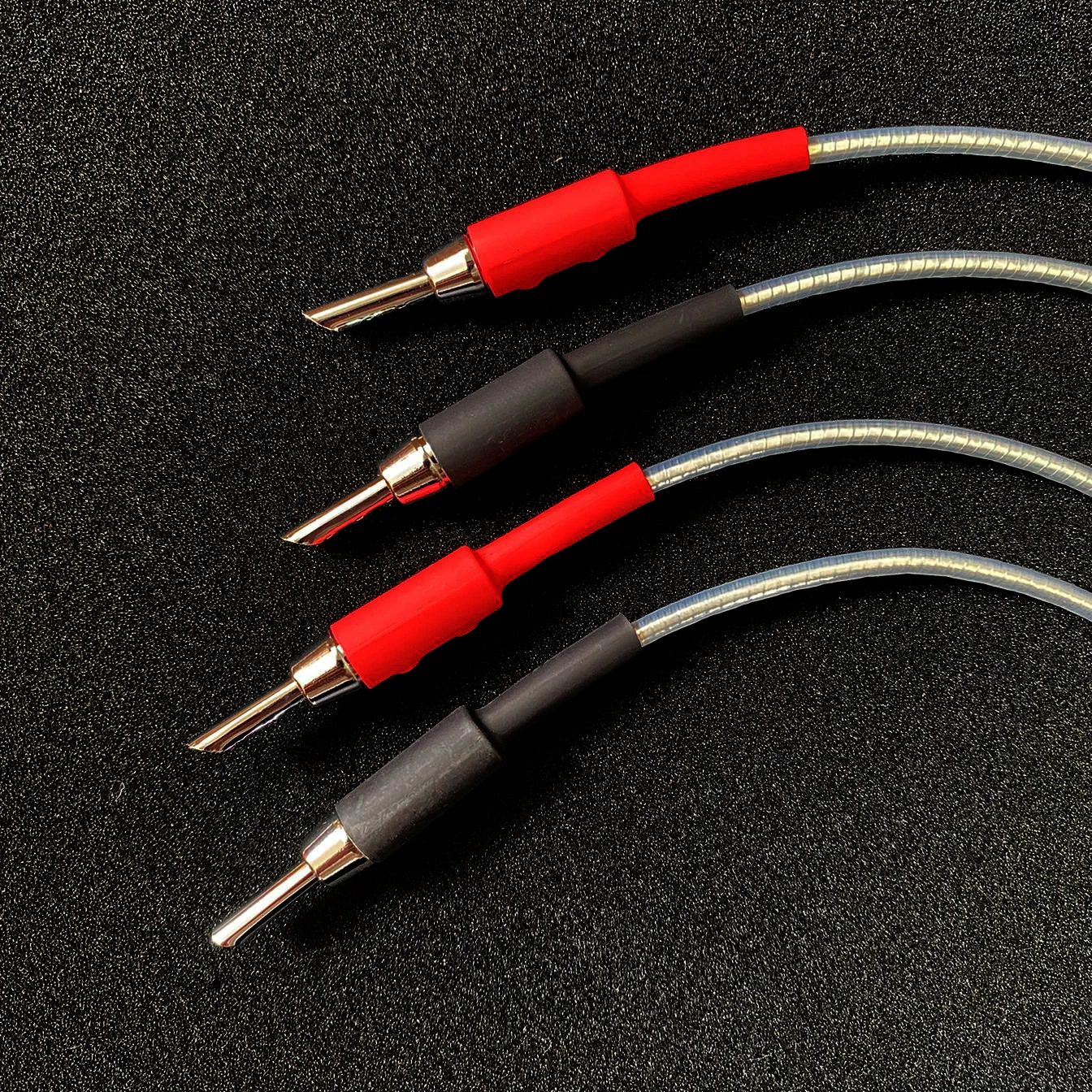 4Pcs Bridge kabel Hifi Audio Silber Überzogene Jumper Draht Hifi Lautsprecher Jumper Lautsprecher Kabel Biwire Jumper Führt – Detail 4