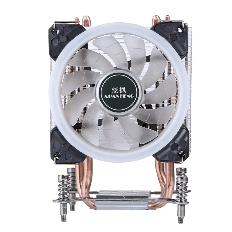 معالج XUANFENG PC المبرد بالهواء x79 x99 مروحة وحدة المعالجة المركزية المبرد 4pin/PWM 2/4/6 أنابيب الحرارة المتوافقة LGA775 115x 1200 1700 18xx 2011 2066