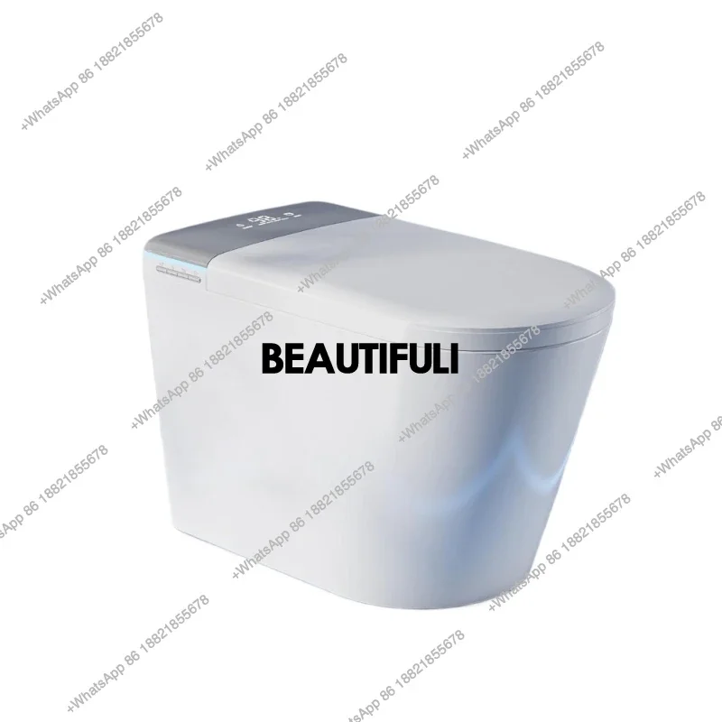 B567 Smart Toilet, Auto Open & Close Bidet Toilet with Heated Seat, Instant Warm Water, Remote Control, ADA Height Tankless Toil