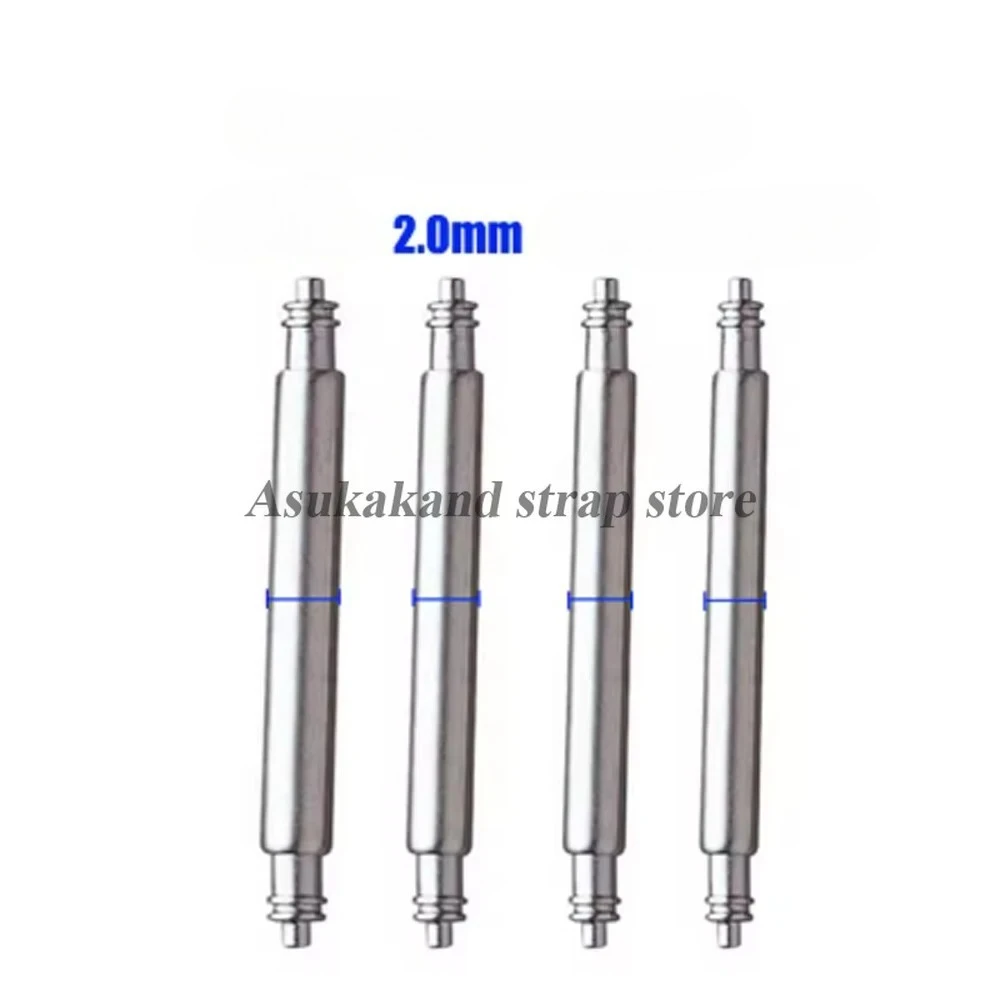20 шт. 16/18/20/22/24 мм ремешок для часов из нержавеющей стали, штифт диаметром 2,0 мм, аксессуары для пружинных стержней, пружинные штифты, шпильки для умных часов