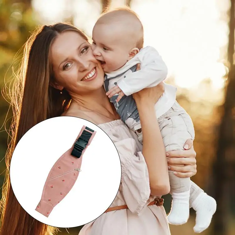 Baby Carrying Sling Portable Toddler Sling Carrier Baby Wraps Carrier Floral Print Toddler Carrying Sling Baby Belt Carrier For