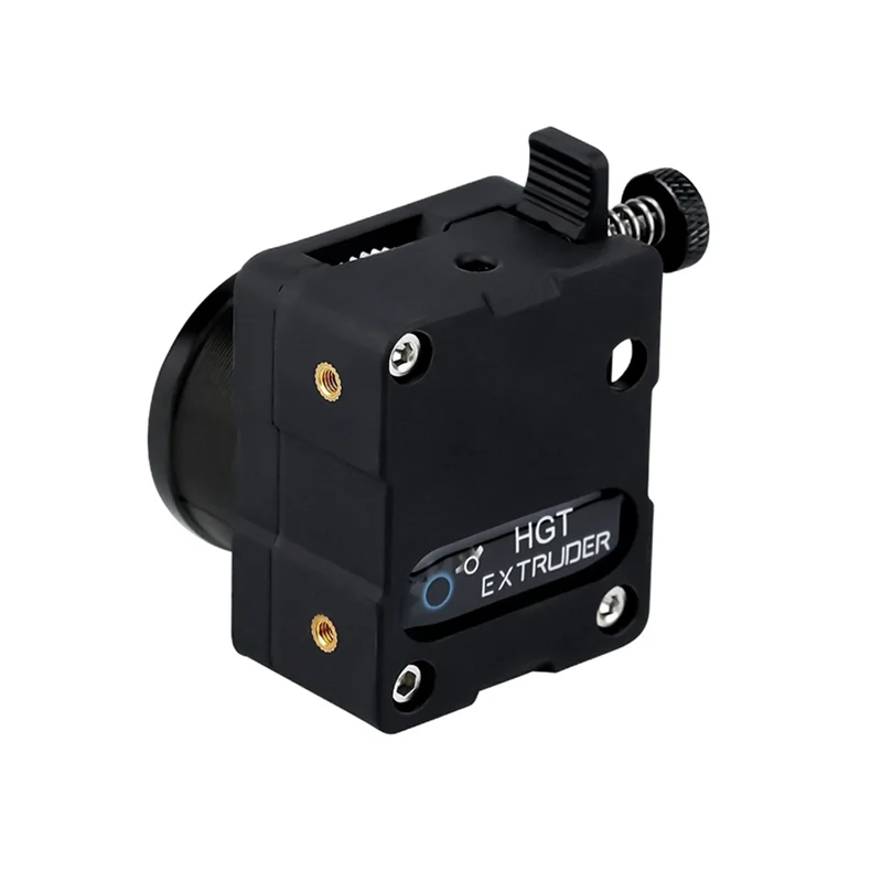 

J1UL1N Закаленные никелированные детали 3D-принтера с двойной шестерней, модернизированный экструдер с 3D-цифровым приводом HGT, конструкция с пониженной скоростью