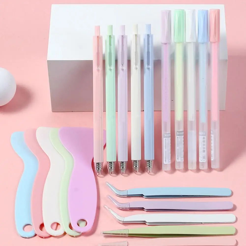 มัลติฟังก์ชั่นนํามาใช้ใหม่สร้างสรรค์จุดกาวปากกาแกะสลักตัดพลั่วแหนบเครื่องเขียน