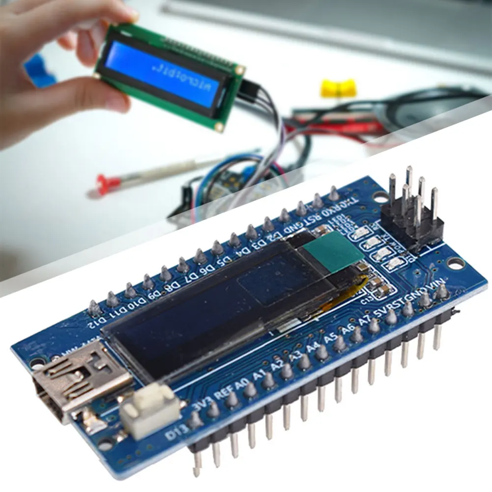 

Arduino-compatible NanoV3.0 ATmega328P Development Board USB Micro-Controller Board Electronic Components