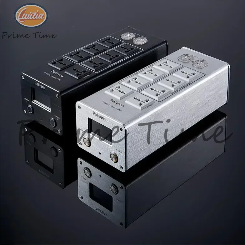 The Latest Palivens P20 NEW model 2 road switch 3000W 15A AC power outlet Advanced filter Audio protect filter