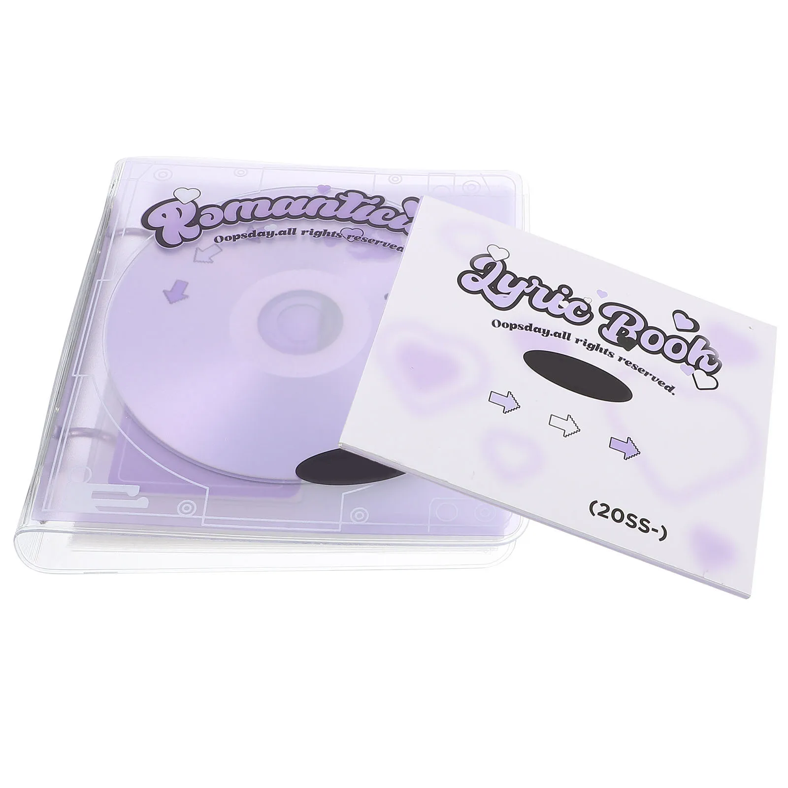 

Photo Album Retro CD Card Storage Book for Family Friends DIY Scrapbook PVC Memory Keepsake Photos