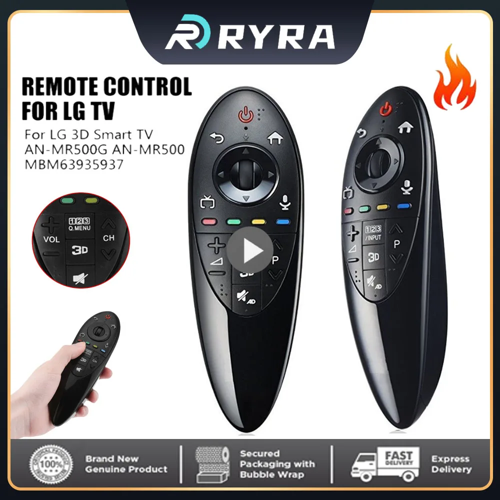 Smart 3D Somatosensory Remote Control Replacement Tv Controller Compatible For LG TV AN-MR500GAN-RM500GBUB Series Magic Remote