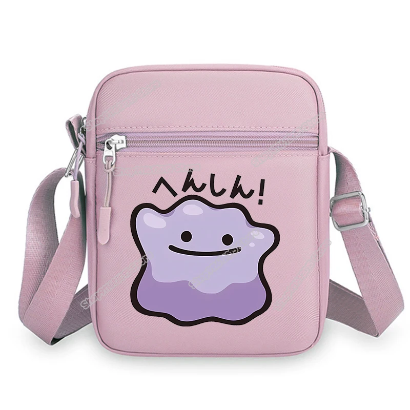 Anime Figure Leafeon Shoulder Bag Venusaur Raichu Cubone Waist Packs Dragonite Glaceon Crossbody Phone Pouch Boy Girl Satchel - view 4
