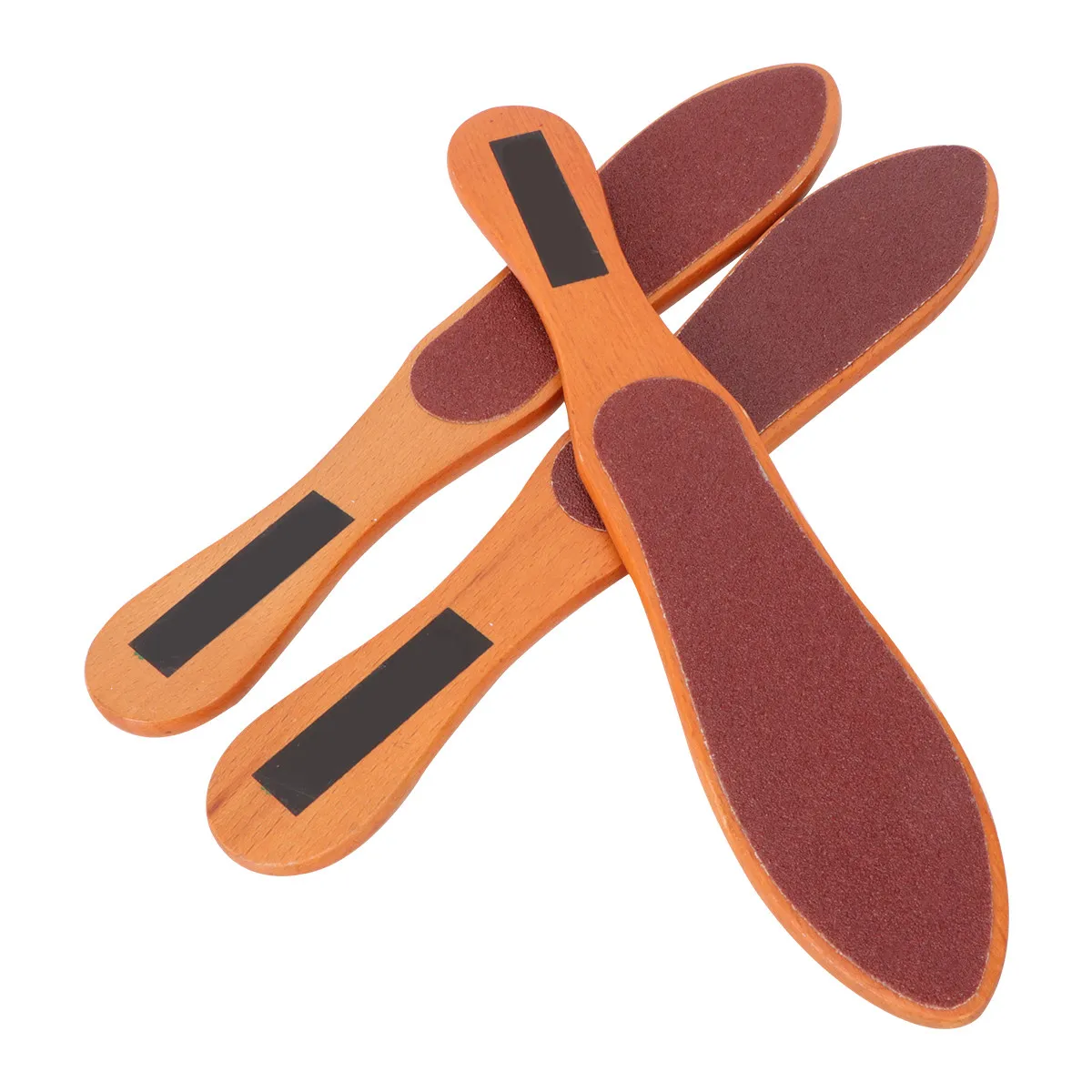 

Набор из 3 деревянных пилок для ног: двусторонний инструмент для педикюра с грубой и гладкой поверхностью, удалитель мозолей, отшелушиватель для огрубевшей кожи, незаменимое средство для ухода за ногами