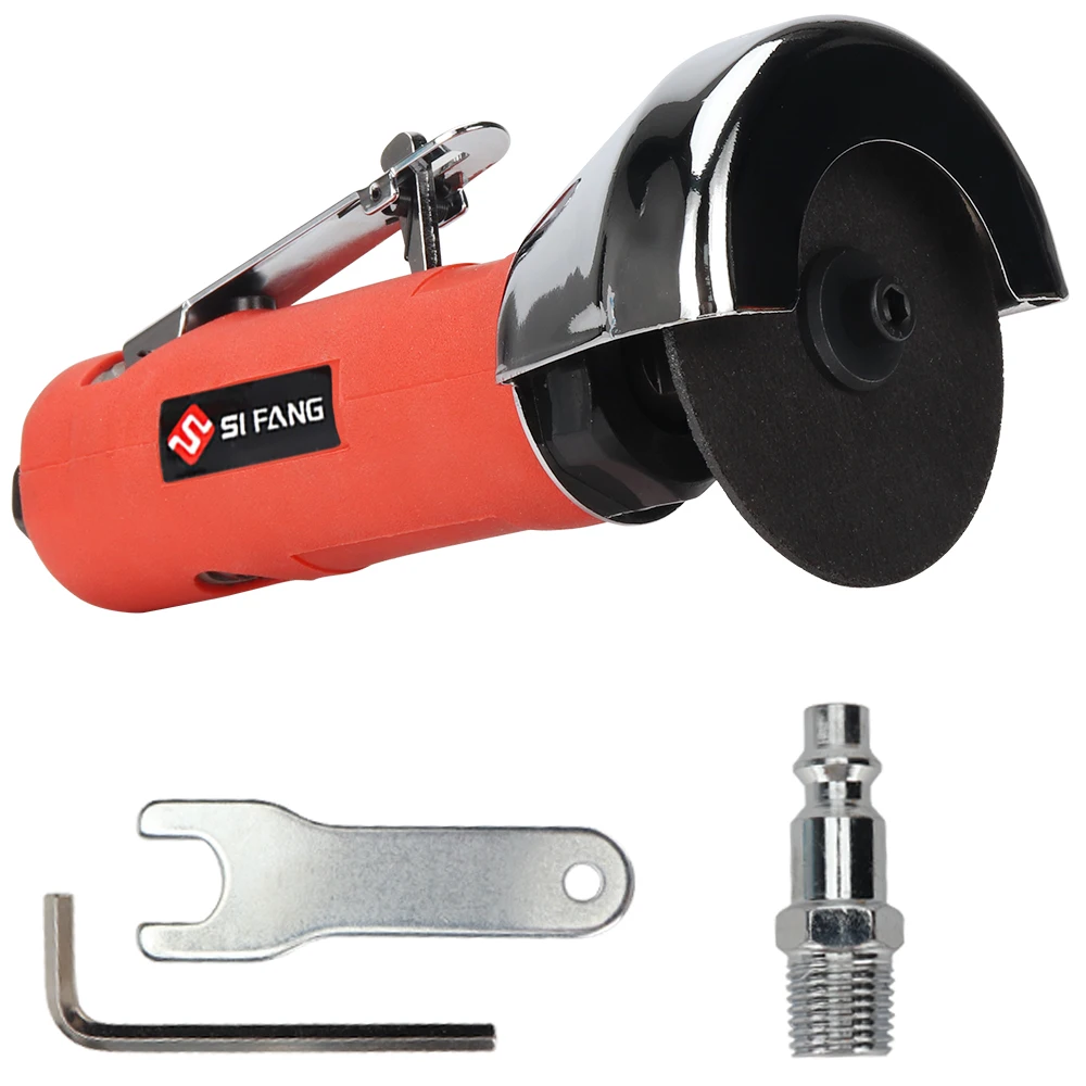 Portátil Mini Air Angle Die Grinder, pneumático Grinding Polisher, Moinho Máquina de Gravura com Lixar Discos, Tool Kit, 3\