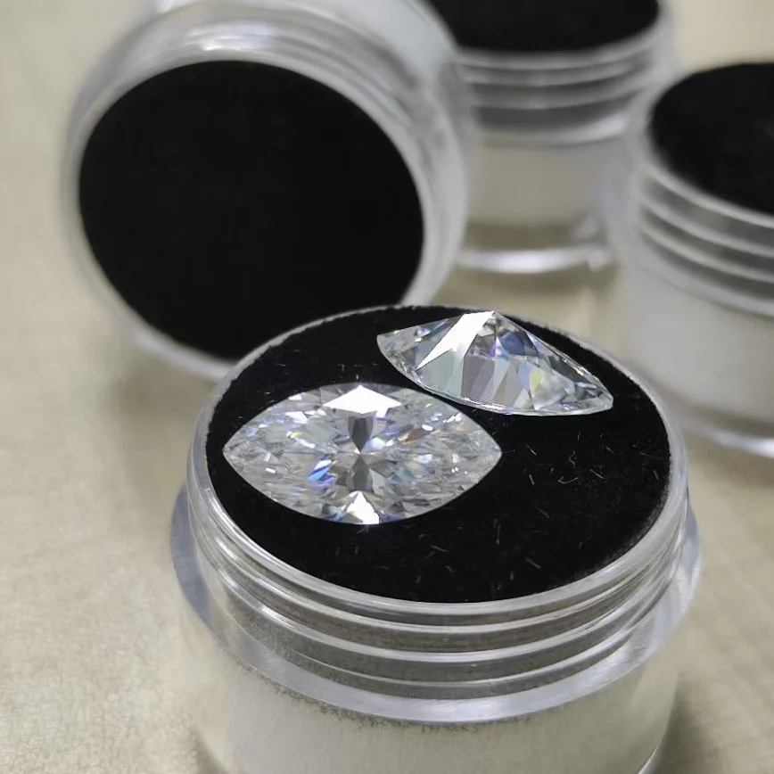 

1 шт./лот GH белый 0,5 карата ~ 3 карата муассанит маркиза огранки VVS1 1 карат муассанит бриллиант