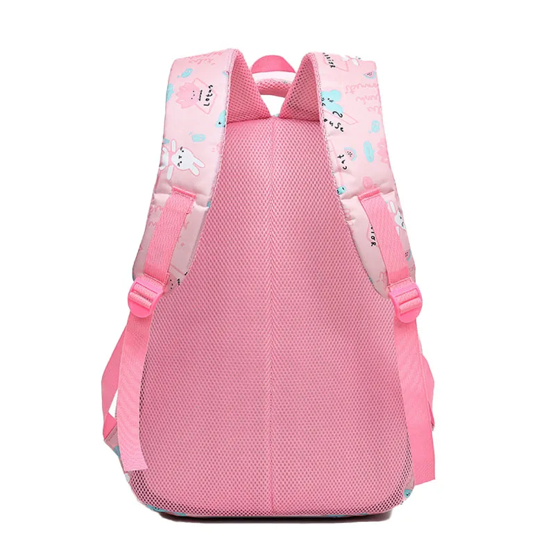 Crianças mochilas escolares padrão kawaii sacos de escola para crianças meninos e meninas casual grande capacidade adultos mochila de viagem portátil