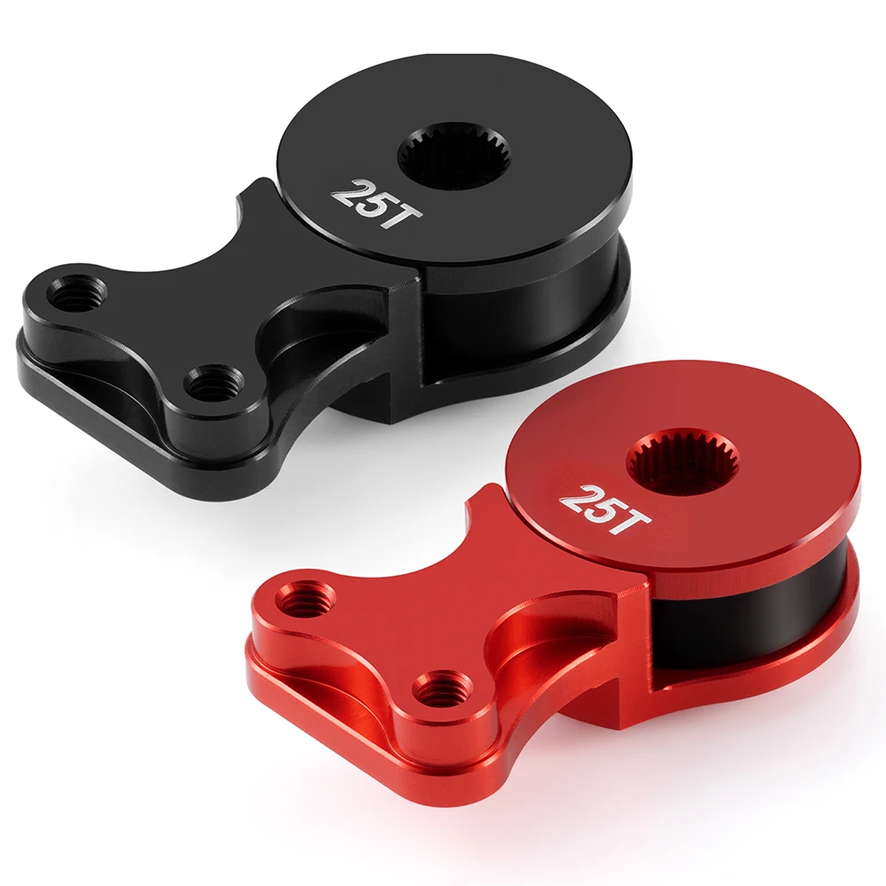 YEAHRUN Aluminium Alloy 25T Servo Arm Horn for ARRMA FURY MEGA 1/10 Monster Truck Upgrade Parts Accessories