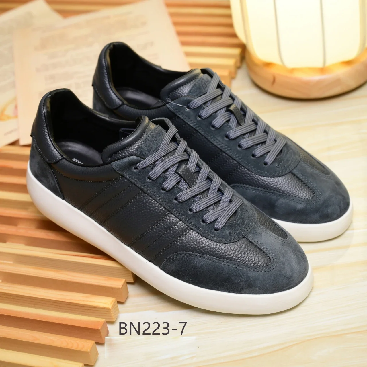 7 أحذية DIKU بقرة 2025 موضة جديدة رياضية غير رسمية قابلة للتنفس جودة عالية مريحة للرجال أوروبية كبيرة الحجم 39-45 #6