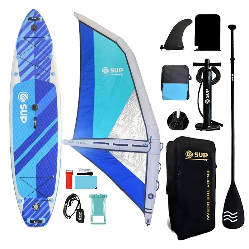 

SUP Paddle Board Wind Surf Water Play Equipment Size 4.2 M Inflate Rail Wind Surf Boards Paddle Board Wind Surf