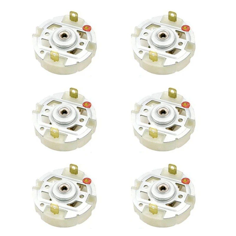 PORK-6Pcs Rs550 Motor mit Kupferbürste Ladebohrmaschine Elektroschrauber Bürstenhalter