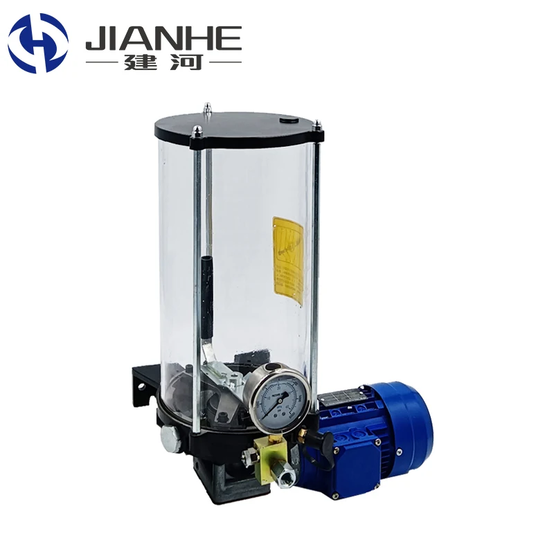 

JIANHE Factory Sales DBB Type 220V 380V 2L 4L 6L Grease Automatic Central Lubrication Electric Grease Pump