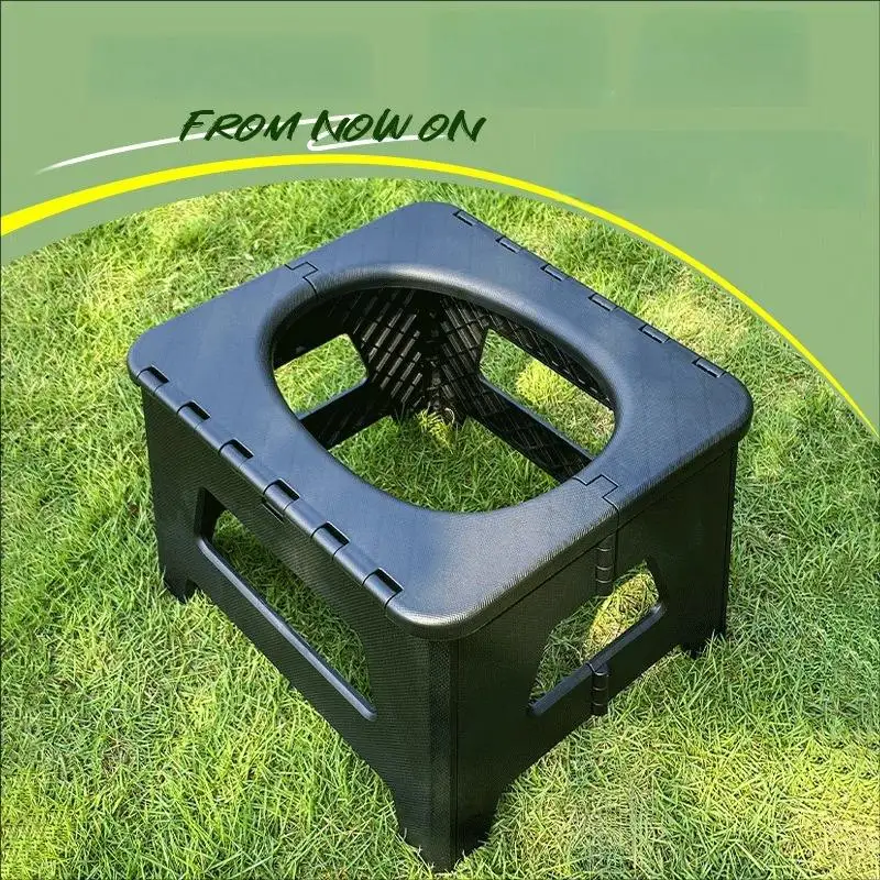 2026 Factory Direct Outdoor Toilet Portable Car Folding Toilet Odor Proof Adult Camping Emergency Women's Car Mobile Toiletpromo