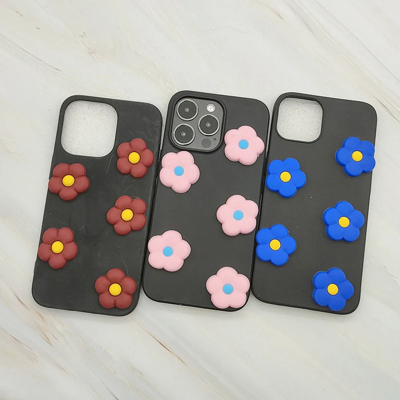 Korea Ins Artistic Color DIY Flower Case For Cubot Note 40 P80 P60 Max 5 Cute Sunflower TPU Cover