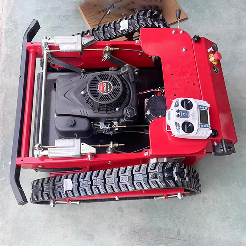 JD500 Tracked Remote Control Lawn Mower CE EPA Grass Cutter for Slope Garden Orchard Farm and Vegetation Management