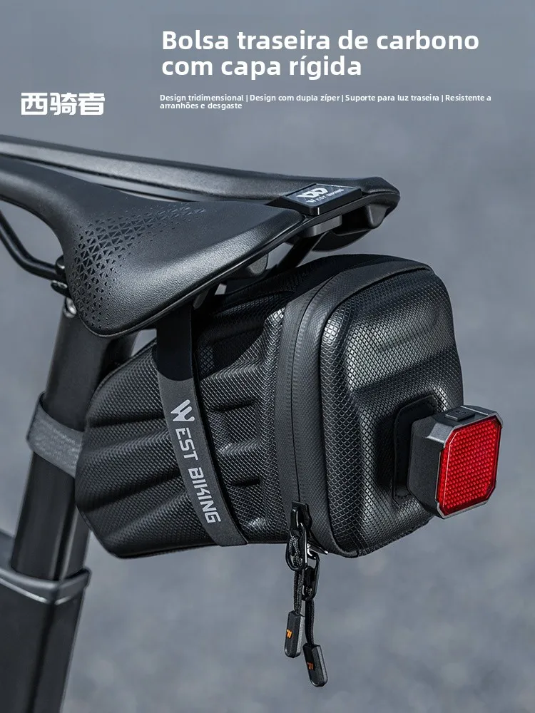 west-biking-自転車テールバッグ-マウンテンロードバイク収納バッグ-サイクリングアクセサリー-シングルバイクハンギングバッグ-リアシートバッグ