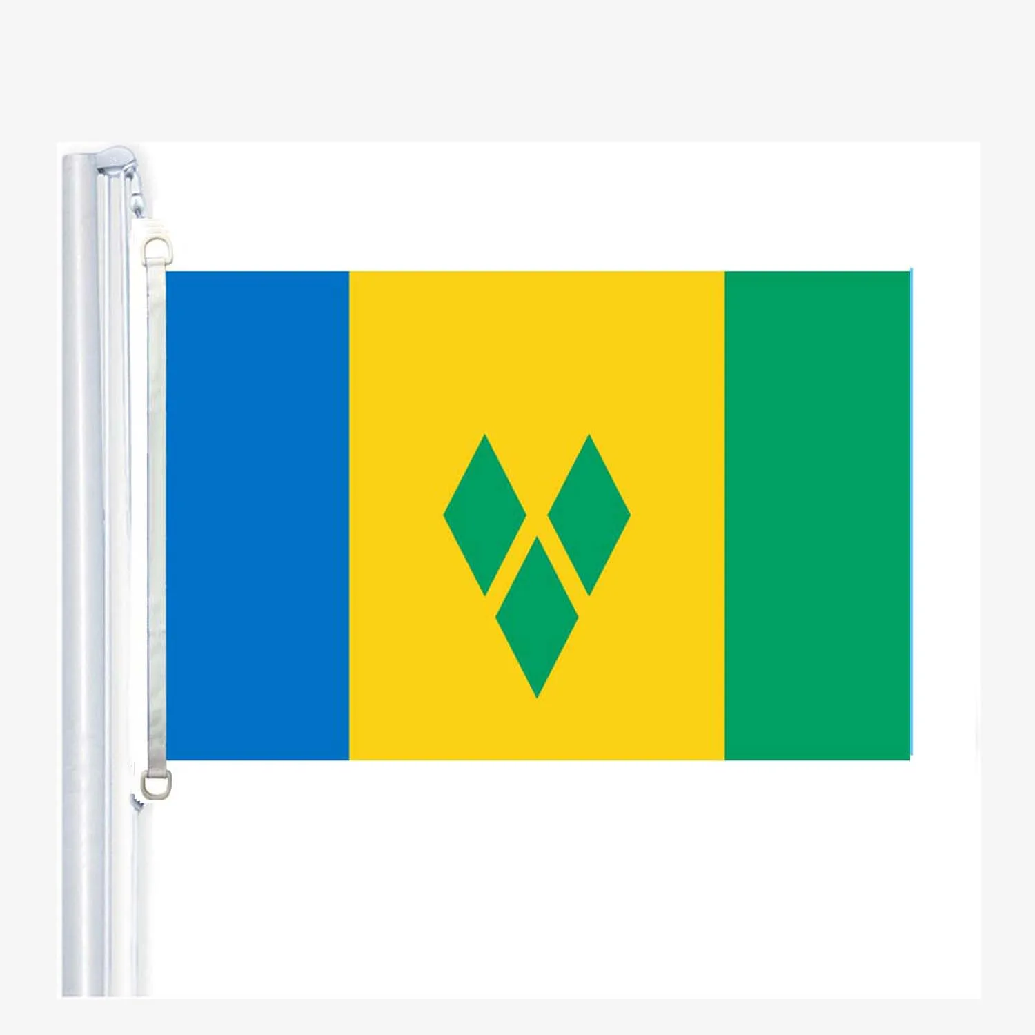 

Saint -Vincent and the Grenadines flag,90*150CM ,100% polyester, banner,Digital Printing