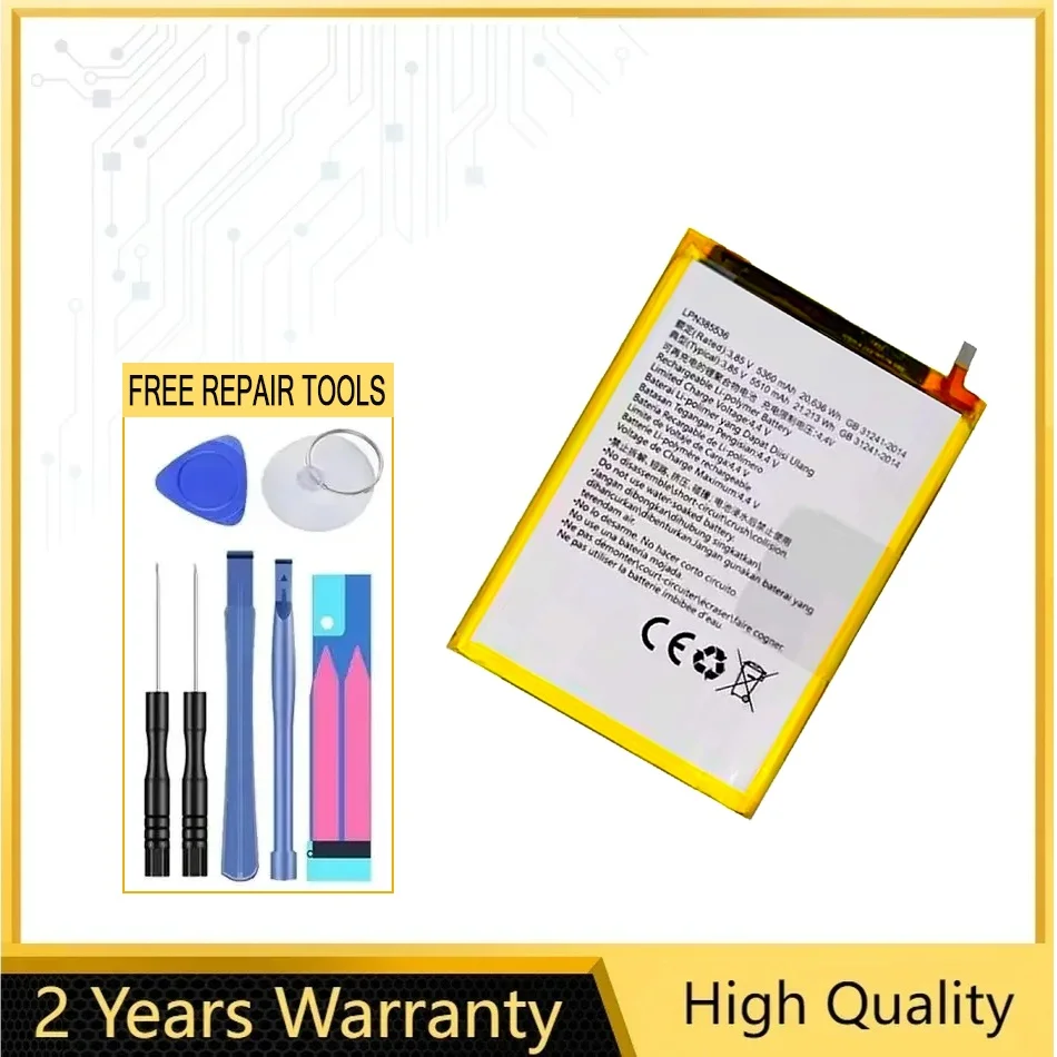 

Литий-ионные полимерные аккумуляторы LPN385536 для Hisense HLTE216T, с профессиональным набором инструментов для ремонта