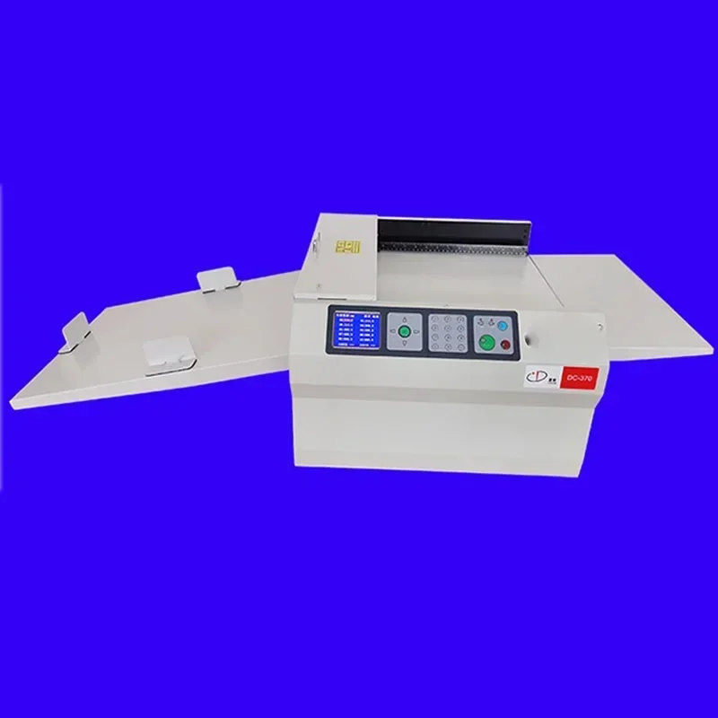 Elektryczna zagniatarka DC-370 220V, cyfrowa, do albumów, albumów reklamowych, składania albumów, kartek okolicznościowych i okładek.