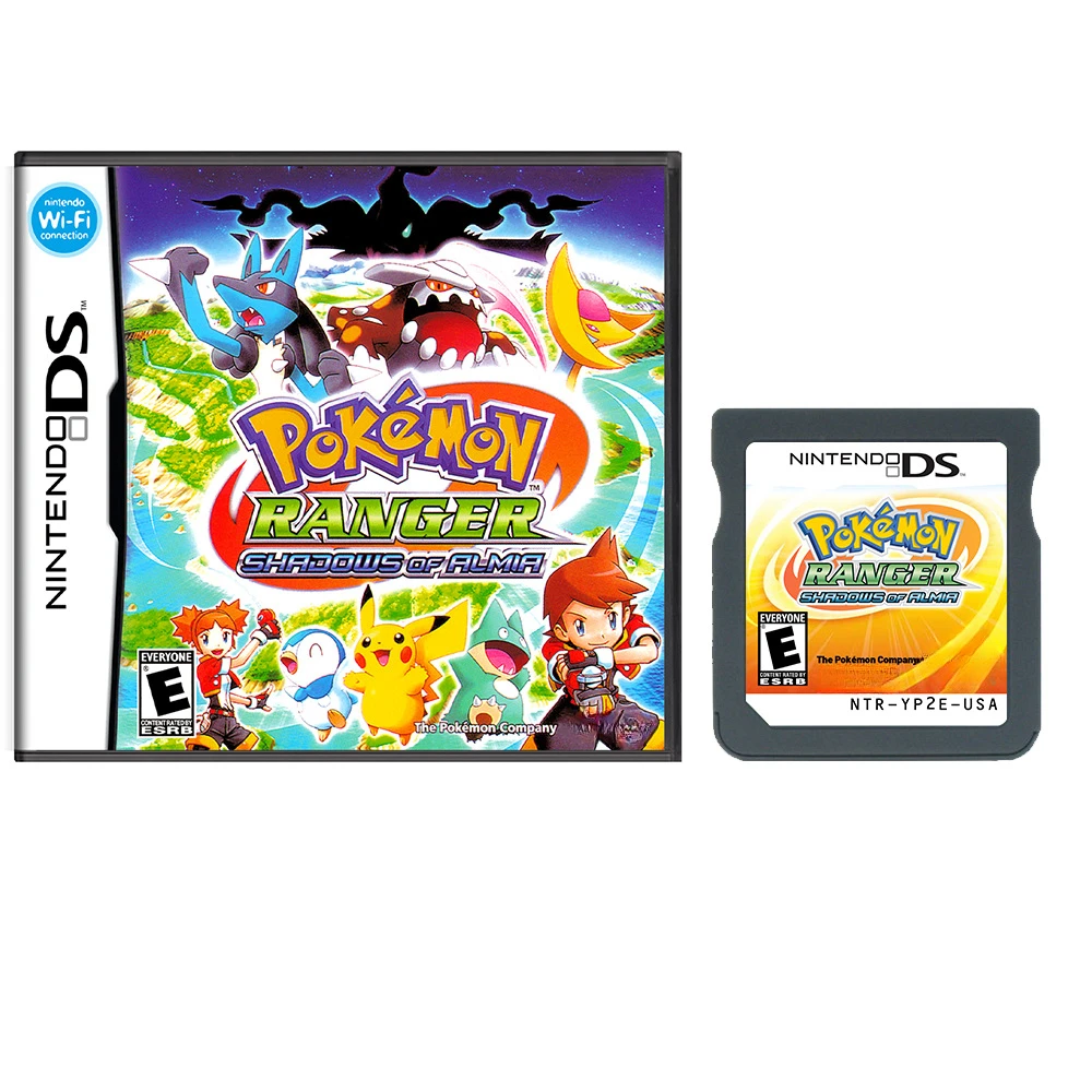 Pokémon Series NDS Game Card, Black 2, Ranger Shadow of AlParagraph, Incredible Maze, Version US of English Game