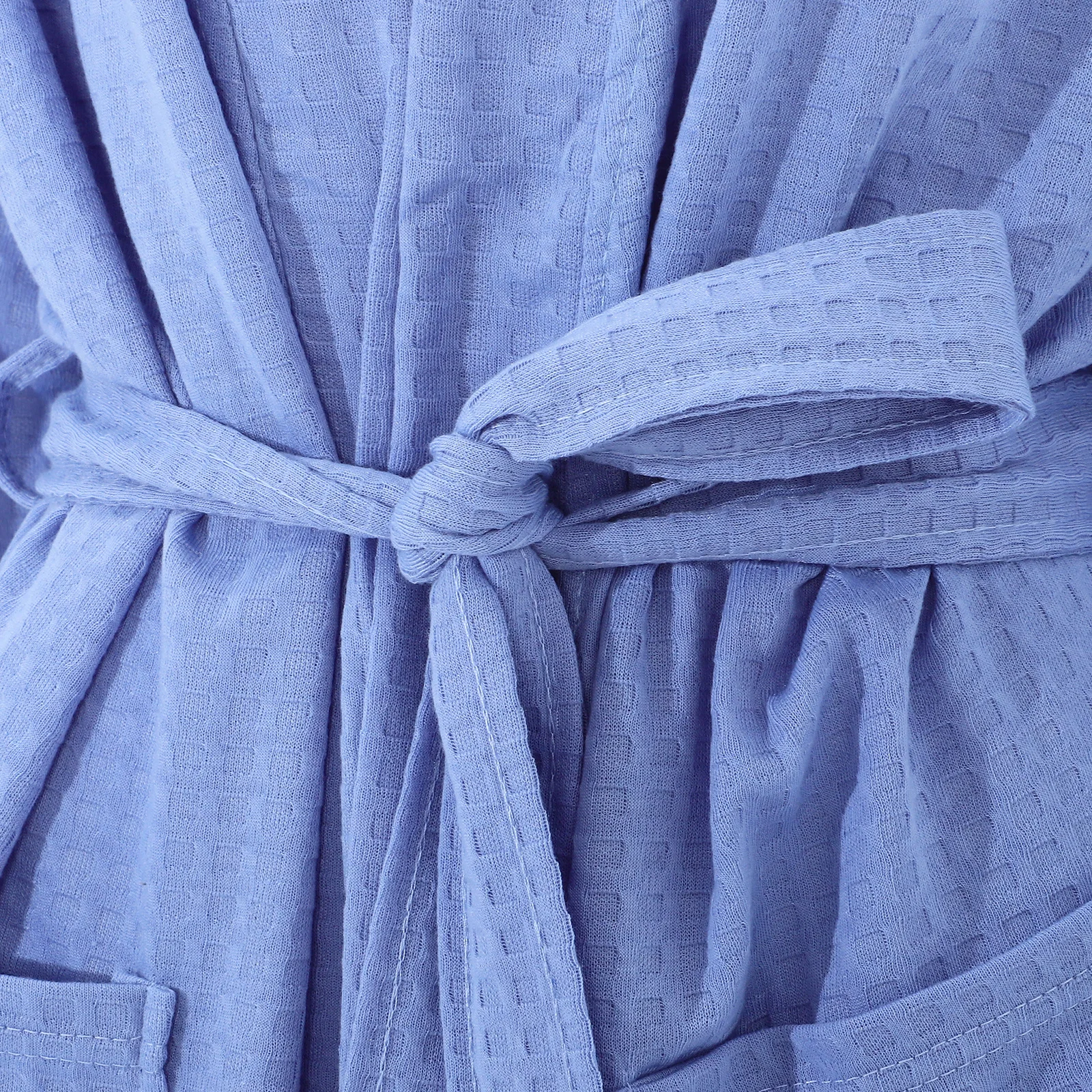 

Elegant Long Bathrobe for Women and Men V Neck Shower Gown Spa Robe Autumn Wear Comfortable Waffle Nightwear Couple Set