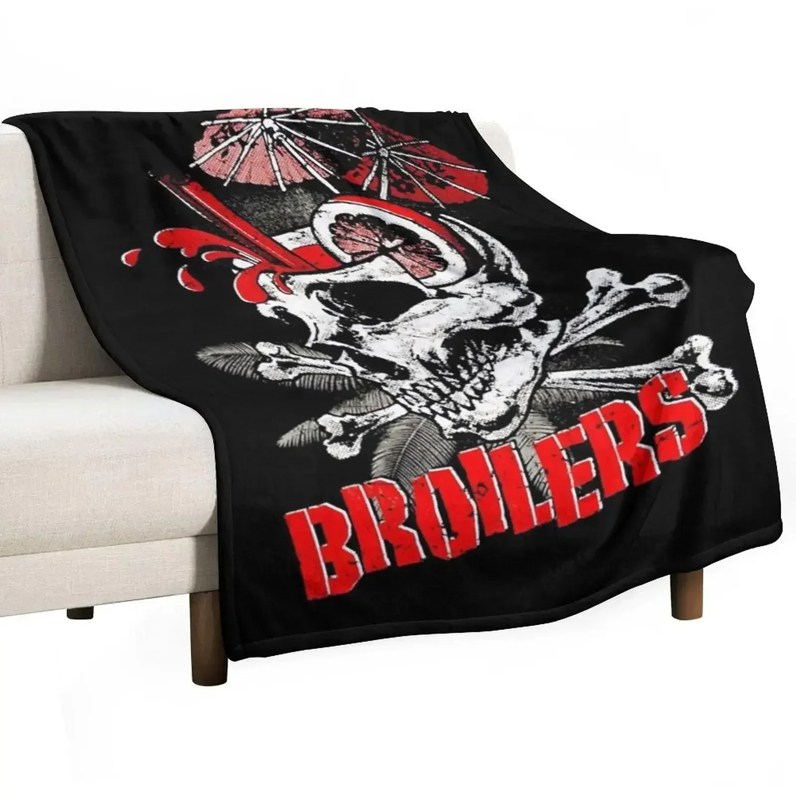 Broiler chicken Throw Blanket for sofa anime Decorative Sofa For Baby for winter Bed Fashionable Blankets