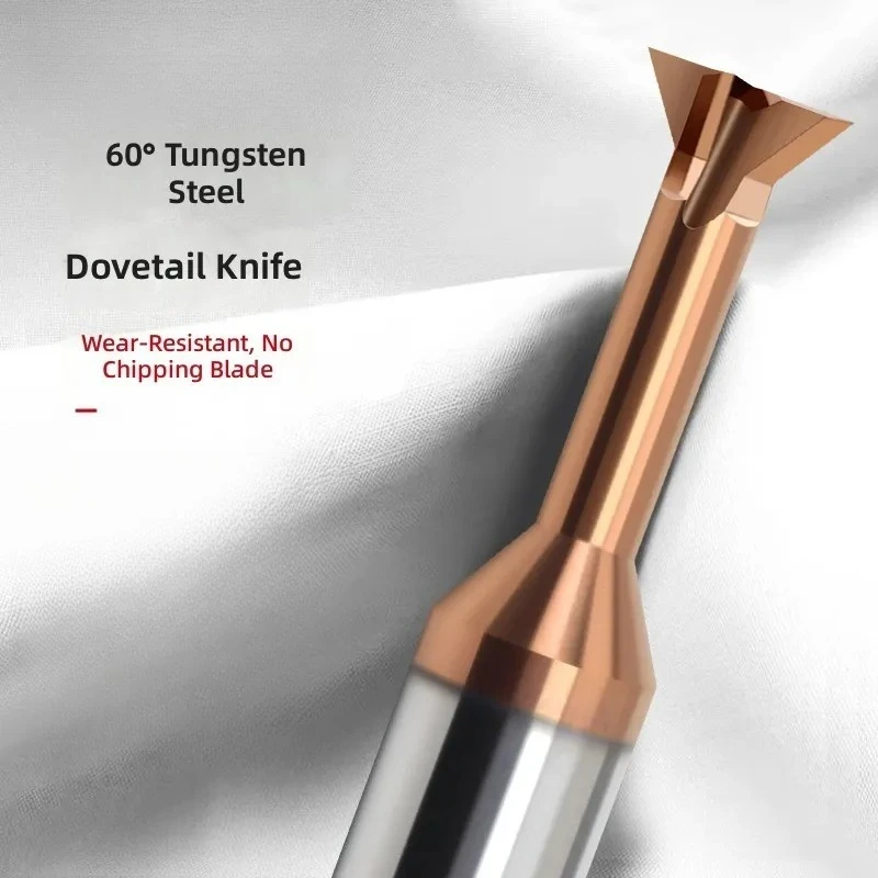 for 60 Degree Tungsten Steel Dovetail Knife for Steel 30 Degree 45 Degree Swallow Chamfer Knife for Aluminum Alloy Groove