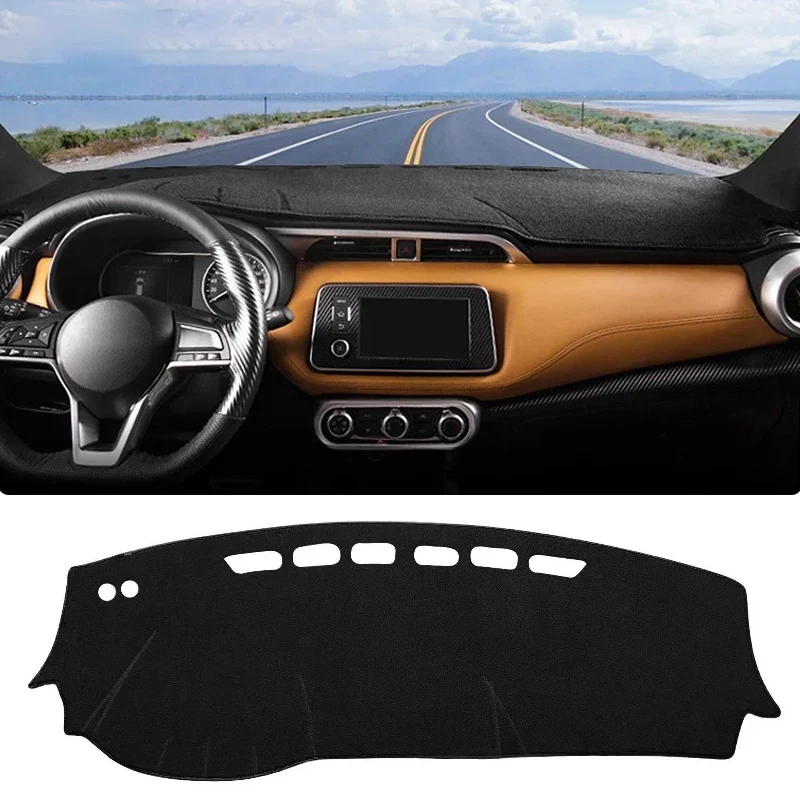 

For Nissan Kicks P15 2016 2017 2018 2019 2020 2021 2022 2023 2024 Car Dashboard Cover Avoid Light Pad Sun Shade Anti-UV Carpet