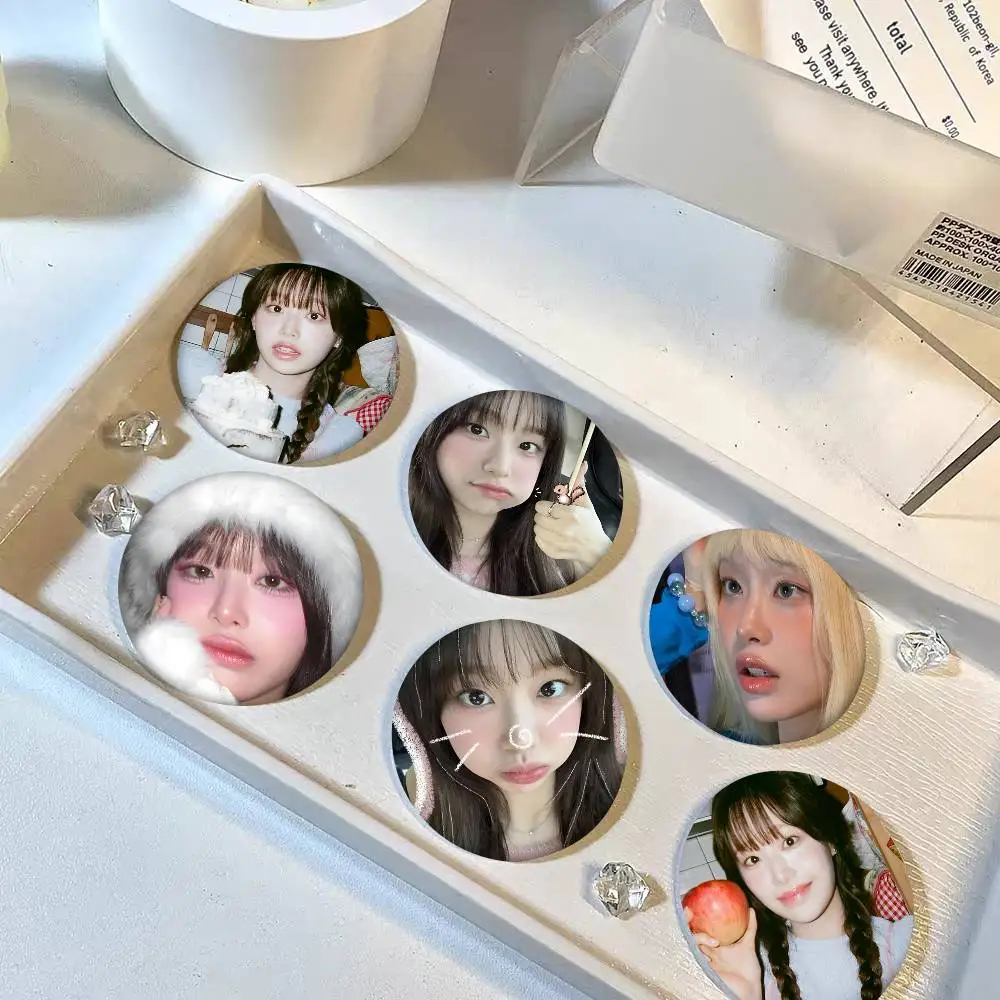 Singer C-Chuu Album Rundes Abzeichen Kreative Brosche Kleidung Rucksack Accessoires Anstecknadel