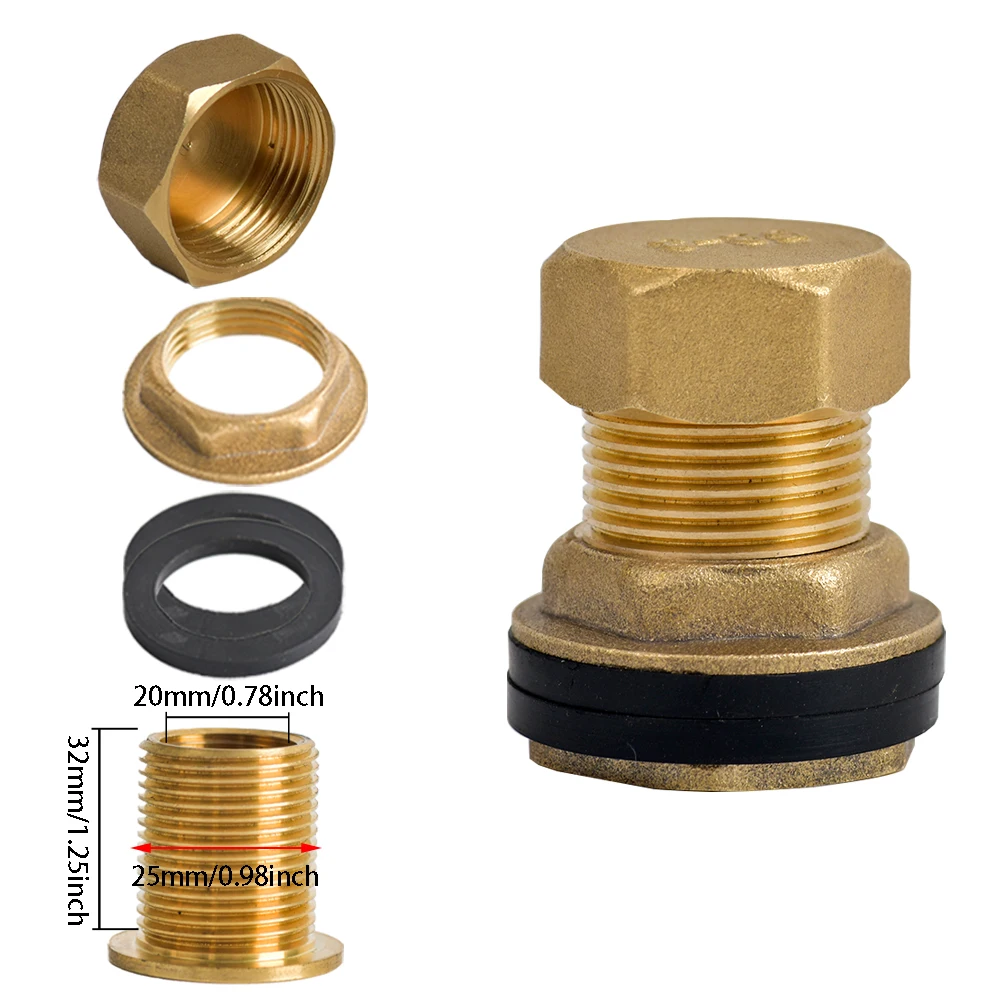 Raccord De Cloison G1/2 – Ton Doré, Parfait Pour Vos Tuyaux !